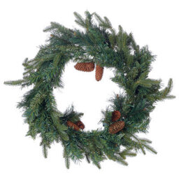 Beliani Christmas Wreath Led Kamerun Green 60 Cm - thumbnail 4