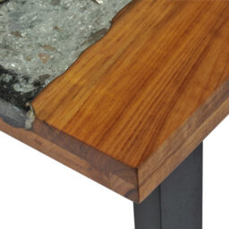 Berkfield Console Table Teak 100X35X75 Cm - thumbnail 6