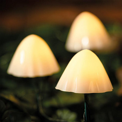The Solar Centre Forest Xl Solar Mushroom Lights - Set Of 6 - image 1