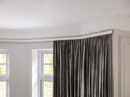 Curtains At Homes Aluminium Bendable Contour Corded Curtain Track Set With Overlap Arms - 400Cm - thumbnail 2