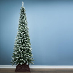 Christmas Tree World The 7Ft/210Cm Snowy Pencil Christmas Tree - thumbnail 2