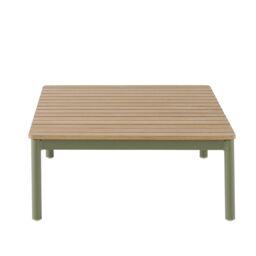 GoodHome Akoa Deep Lichen Green Metal 4 Seater Coffee Set - thumbnail 5