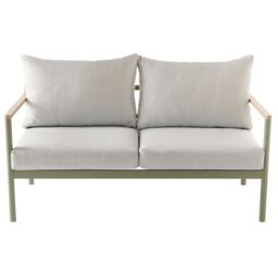 GoodHome Akoa Deep Lichen Green Metal 4 Seater Coffee Set - thumbnail 3