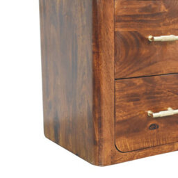 Wyld Haus Rochefort En Terre Mango Wood Tv Media Unit Chestnut - thumbnail 9