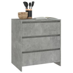 Vidaxl Sideboard Concrete Grey 70X41X75 Cm Engineered Wood - thumbnail 7