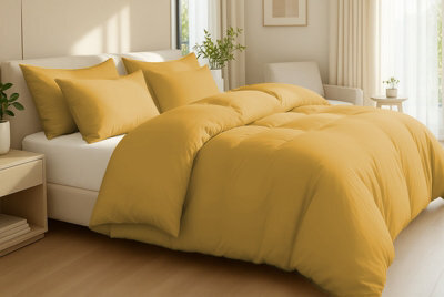 Pamposh 400 Thread Count Egyptian Cotton Super King Size Duvet Cover Set Premium Cotton Luxury Bedding Set With Zipper Closure - image 1