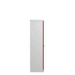 Phoenix Safe Company Phoenix Scl Series Scl1491Gre 2 Door 3 Shelf Steel Storage Cupboard Grey Body & Red Doors With Electronic Lock - thumbnail 4