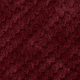 Ohs Luxury Large Waffle Honeycomb Mink Warm Throw, Wine - 200 X 240Cm - thumbnail 6