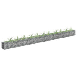 Walplus Gabion Raised Bed Galvanised Steel 450X30X30 Cm - thumbnail 1