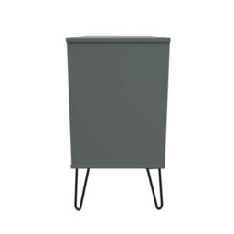 Osaka 3 Drawer Chest Of Drawers In Reed Green (Ready Assembled) - thumbnail 2
