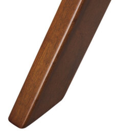 Beliani Dining Table Tymis Dark Mahogany 120 Cm 120 Cm - thumbnail 6
