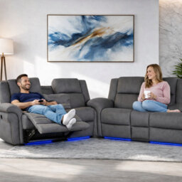 Berlin Electric Recliner 3 + 2 Sofa Set - thumbnail 1