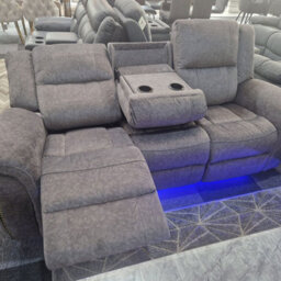 Berlin Electric Recliner 3 + 2 Sofa Set - thumbnail 2