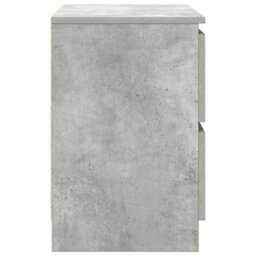 Berkfield Tv Cabinet Concrete Grey 60X35X54 Cm Engineered Wood - thumbnail 7
