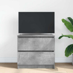 Berkfield Tv Cabinet Concrete Grey 60X35X54 Cm Engineered Wood - thumbnail 3