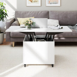 Gainoom Lift Top Coffee Table 3-In-1 Folding Center Table Modern Extendable Dining Table W/lockable Wheels - thumbnail 5