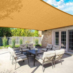 Beige 4Mx4M Shade Sail Uv Resistant - thumbnail 3