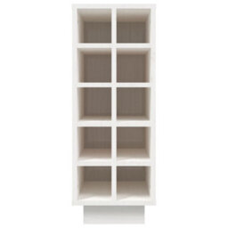 Walplus Wine Cabinet White 23X34X61 Cm Solid Wood Pine - thumbnail 5