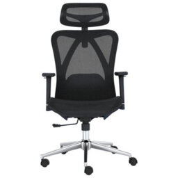 Ergonomic Mesh Office Chair With Headrest, Lumbar Support, 3D Armrests, Adjustable Height, Reclining High Back Swivel Desk Chair - thumbnail 1