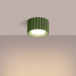 Luminosa Lighting Luminosa Aura Surface Mounted Downlight Olive Green 1X Gx53 - thumbnail 3