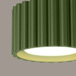 Luminosa Lighting Luminosa Aura Surface Mounted Downlight Olive Green 1X Gx53 - thumbnail 4