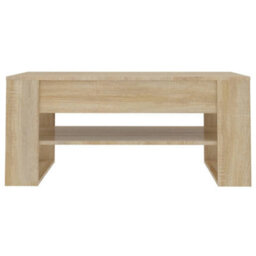 Berkfield Coffee Table Sonoma Oak 102X55X45 Cm Engineered Wood - thumbnail 3
