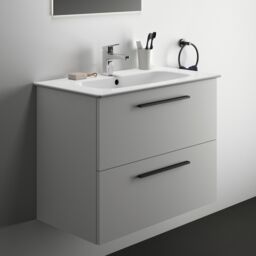 Ideal Standard I.life A Standard Matt White Wall-Mounted Bathroom Vanity Unit (H) 630mm (W) 800mm - thumbnail 7