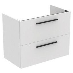 Ideal Standard I.life A Standard Matt White Wall-Mounted Bathroom Vanity Unit (H) 630mm (W) 800mm - thumbnail 1