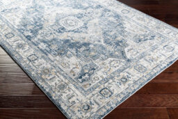 Livabliss Jolie-Vintage Grey Blue Brown Black Traditional Boho Living Dining Bedroom Rug 120 X 170 Cm Easy Care, Non Shedding - thumbnail 6