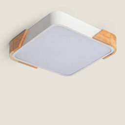 Edit Dari Square 18W Selectable Led Flush Ceiling Light White - thumbnail 2
