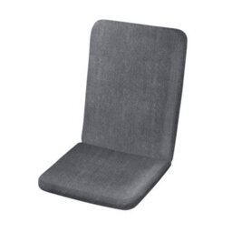 Luxury Living Water-Repellent Chair Pad Fade-Resistant 95Cmx42Cmx4Cm Grey - thumbnail 1