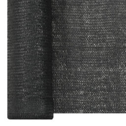 Berkfield Privacy Net Black 1.5X25 M Hdpe 195 G/m2 - thumbnail 3