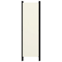 Berkfield 3-Panel Room Divider Cream White 150X180 Cm - thumbnail 4