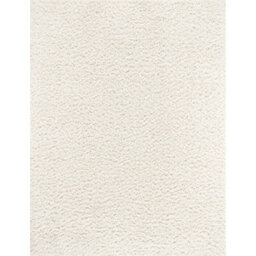 Livabliss Moda Shaggy-Solid Color Cream Plush Soft Pile Living Bedroom Rug 120 X 180 Cm Easy Care, Non Shedding - thumbnail 1