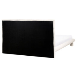 Beliani Bed Boucle Cressat 160 X 200 Cm (Eu King Size) Off-White - thumbnail 7