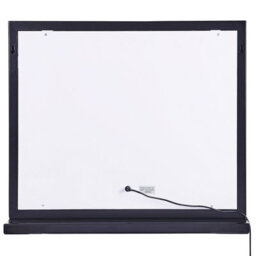 Beliani Dressing Table Mirror Led Beauvoir Black - thumbnail 5