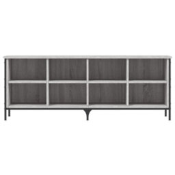 Vidaxl Shoe Cabinet Grey Sonoma 131X35X50 Cm Engineered Wood - thumbnail 4
