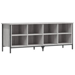 Vidaxl Shoe Cabinet Grey Sonoma 131X35X50 Cm Engineered Wood - thumbnail 2