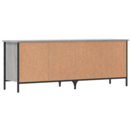 Vidaxl Shoe Cabinet Grey Sonoma 131X35X50 Cm Engineered Wood - thumbnail 6
