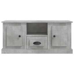 Berkfield Durable Tv Cabinet Concrete Grey 100X35.5X45 Cm Engineered Wood - thumbnail 6