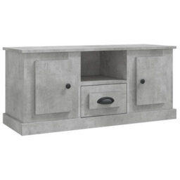 Berkfield Durable Tv Cabinet Concrete Grey 100X35.5X45 Cm Engineered Wood - thumbnail 1