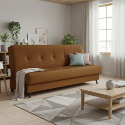 Enduro Xiii Modern Upholstered Living Room Sofa Comfortable Stylish Seating For Relaxing Various Colours Mustard - thumbnail 2