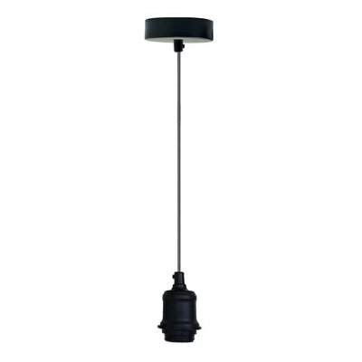 Industrial Pendant Light Fitting 95Cm Height Adjustable Metal E27 Holder Ceiling Hanging Light For Living, Dining & Kitchen - image 1