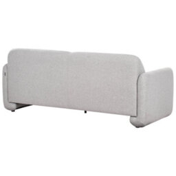 Beliani Sofa 3 Seater Saland Fabric Grey - thumbnail 6