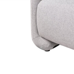 Beliani Sofa 3 Seater Saland Fabric Grey - thumbnail 9