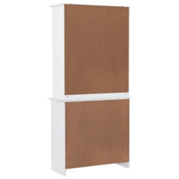 Berkfield Highboard Alta White 77X35X165 Cm Solid Wood Pine - thumbnail 6