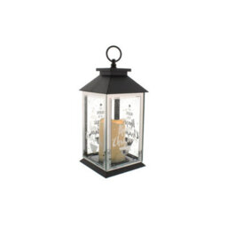 Christmas Lantern With Battery Operated Candle - Believe In The Magic - thumbnail 1