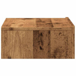 Walplus Tv Cabinet With Led Lights Old Wood 60X35X15.5 Cm - thumbnail 8
