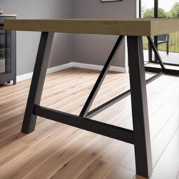 Fwstyle 1.6M Dining Table Solid Pine Modern Design - thumbnail 2