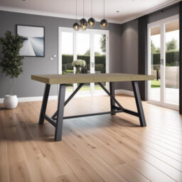 Fwstyle 1.6M Dining Table Solid Pine Modern Design
